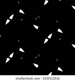 Simple black and white vector illustration. Abstract geometric background pattern