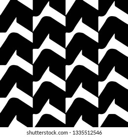 Simple black and white vector illustration. Abstract geometric background pattern