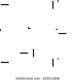Simple black and white vector illustration. Abstract geometric background pattern