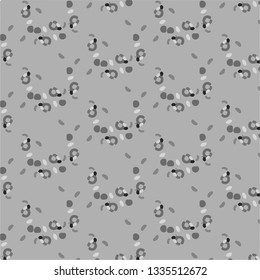Simple black and white vector illustration. Abstract geometric background pattern