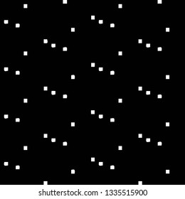 Simple black and white vector illustration. Abstract geometric background pattern
