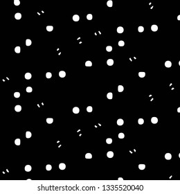 Simple black and white vector illustration. Abstract geometric background pattern