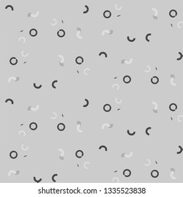 Simple black and white vector illustration. Abstract geometric background pattern