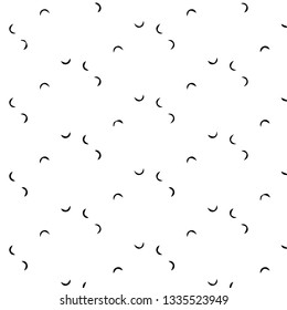 Simple black and white vector illustration. Abstract geometric background pattern