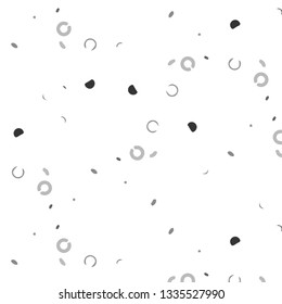 Simple black and white vector illustration. Abstract geometric background pattern