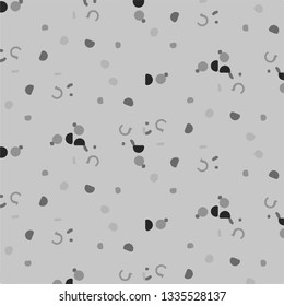 Simple black and white vector illustration. Abstract geometric background pattern