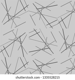 Simple black and white vector illustration. Abstract geometric background pattern