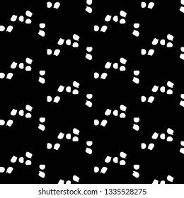 Simple black and white vector illustration. Abstract geometric background pattern