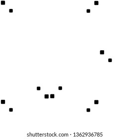 Simple black and white vector illustration. Abstract geometric background pattern