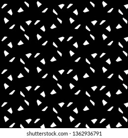 Simple black and white vector illustration. Abstract geometric background pattern