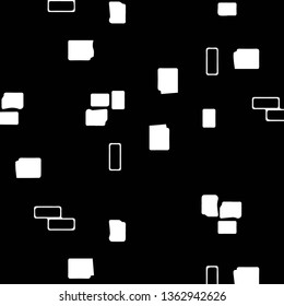 Simple black and white vector illustration. Abstract geometric background pattern