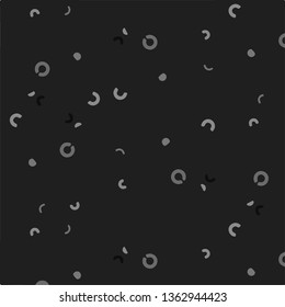 Simple black and white vector illustration. Abstract geometric background pattern