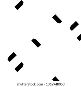 Simple black and white vector illustration. Abstract geometric background pattern
