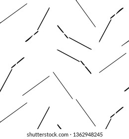 Simple black and white vector illustration. Abstract geometric background pattern