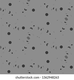 Simple black and white vector illustration. Abstract geometric background pattern