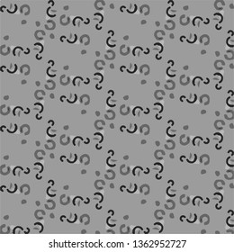 Simple black and white vector illustration. Abstract geometric background pattern