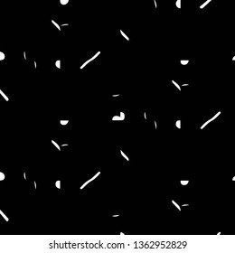 Simple black and white vector illustration. Abstract geometric background pattern