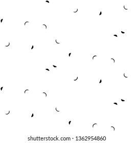 Simple black and white vector illustration. Abstract geometric background pattern
