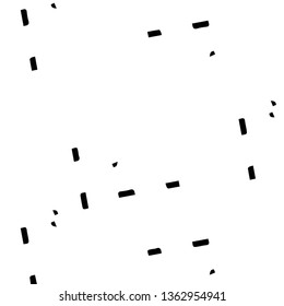 Simple black and white vector illustration. Abstract geometric background pattern