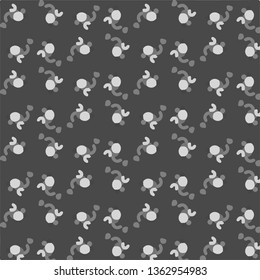 Simple black and white vector illustration. Abstract geometric background pattern