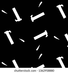 Simple black and white vector illustration. Abstract geometric background pattern