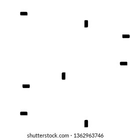 Simple black and white vector illustration. Abstract geometric background pattern