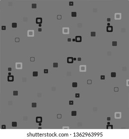 Simple black and white vector illustration. Abstract geometric background pattern