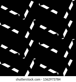 Simple black and white vector illustration. Abstract geometric background pattern