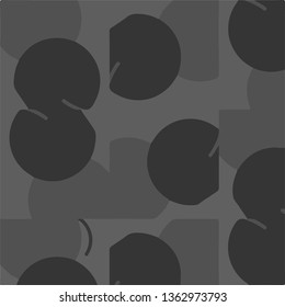 Simple black and white vector illustration. Abstract geometric background pattern