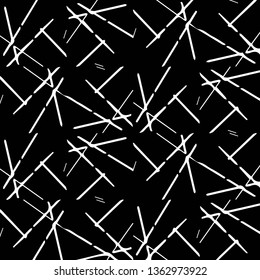Simple black and white vector illustration. Abstract geometric background pattern