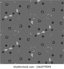 Simple black and white vector illustration. Abstract geometric background pattern