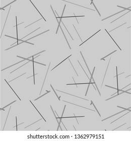 Simple black and white vector illustration. Abstract geometric background pattern