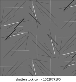 Simple black and white vector illustration. Abstract geometric background pattern