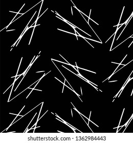 Simple black and white vector illustration. Abstract geometric background pattern