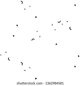 Simple black and white vector illustration. Abstract geometric background pattern
