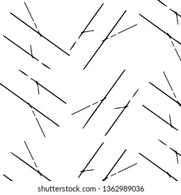 Simple black and white vector illustration. Abstract geometric background pattern