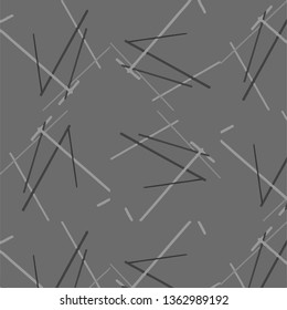 Simple black and white vector illustration. Abstract geometric background pattern