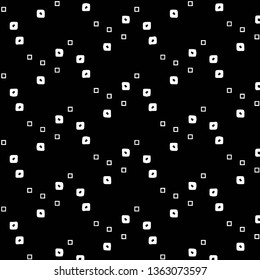 Simple black and white vector illustration. Abstract geometric background pattern