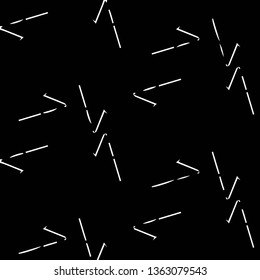 Simple black and white vector illustration. Abstract geometric background pattern