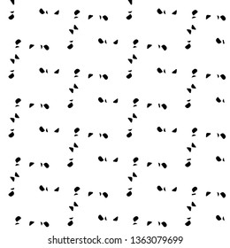 Simple black and white vector illustration. Abstract geometric background pattern