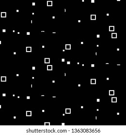 Simple black and white vector illustration. Abstract geometric background pattern