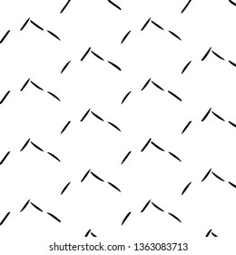 Simple black and white vector illustration. Abstract geometric background pattern