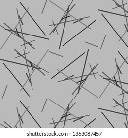 Simple black and white vector illustration. Abstract geometric background pattern