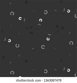 Simple black and white vector illustration. Abstract geometric background pattern