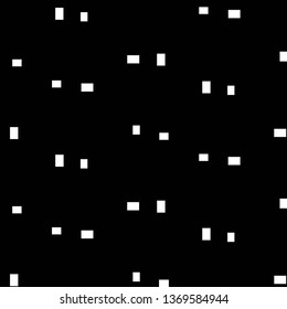 Simple black and white vector illustration. Abstract geometric background pattern