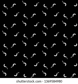 Simple black and white vector illustration. Abstract geometric background pattern