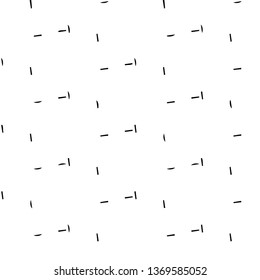 Simple black and white vector illustration. Abstract geometric background pattern