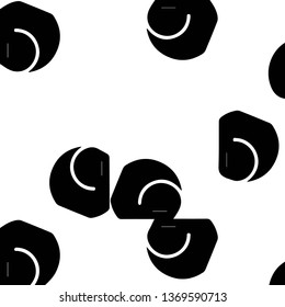 Simple black and white vector illustration. Abstract geometric background pattern