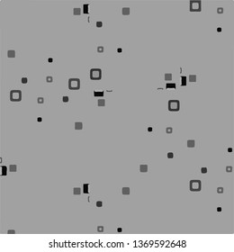 Simple black and white vector illustration. Abstract geometric background pattern