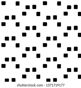 Simple black and white vector illustration. Abstract geometric background pattern